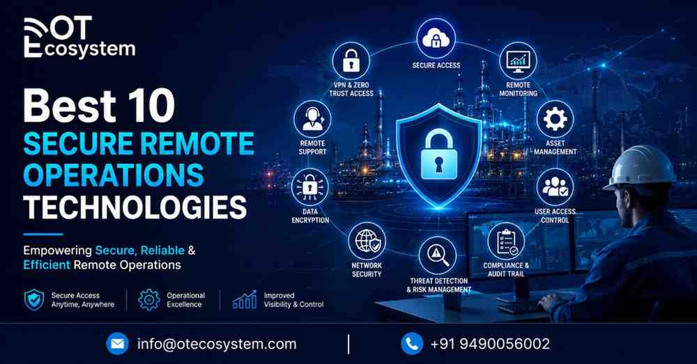 Best 10 Secure Remote Operations Technologies