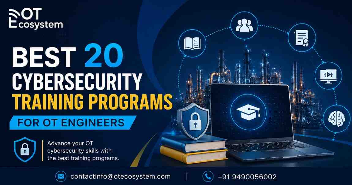 Best 20 Cybersecurity Training Programs for OT Engineers