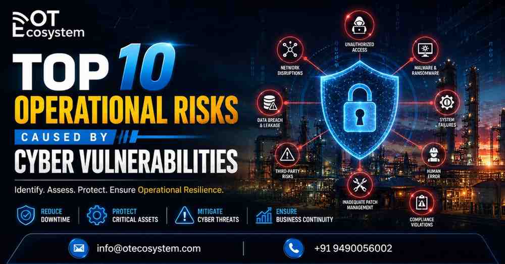 Top 10 Operational Risks Caused by Cyber Vulnerabilities