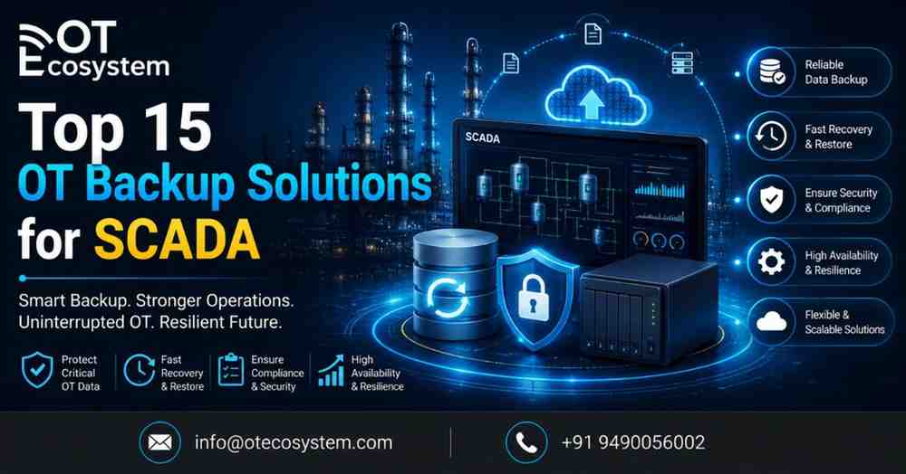 Top 15 OT Backup Solutions for SCADA