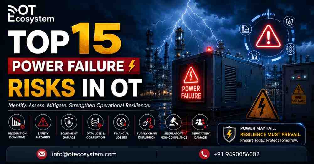 Top 15 Power Failure Risks in OT & ICS