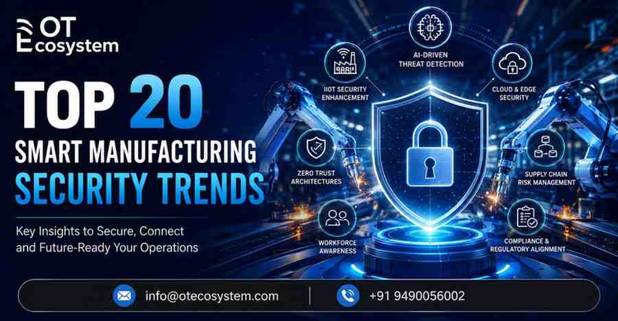 Top 20 Smart Manufacturing Security Trends