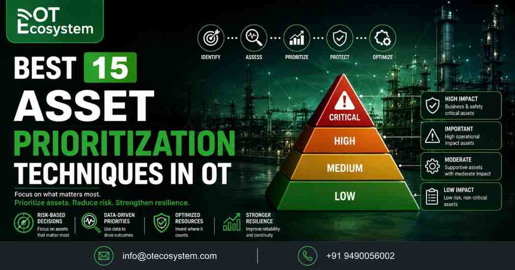 Best 15 Asset Prioritization Techniques in OT