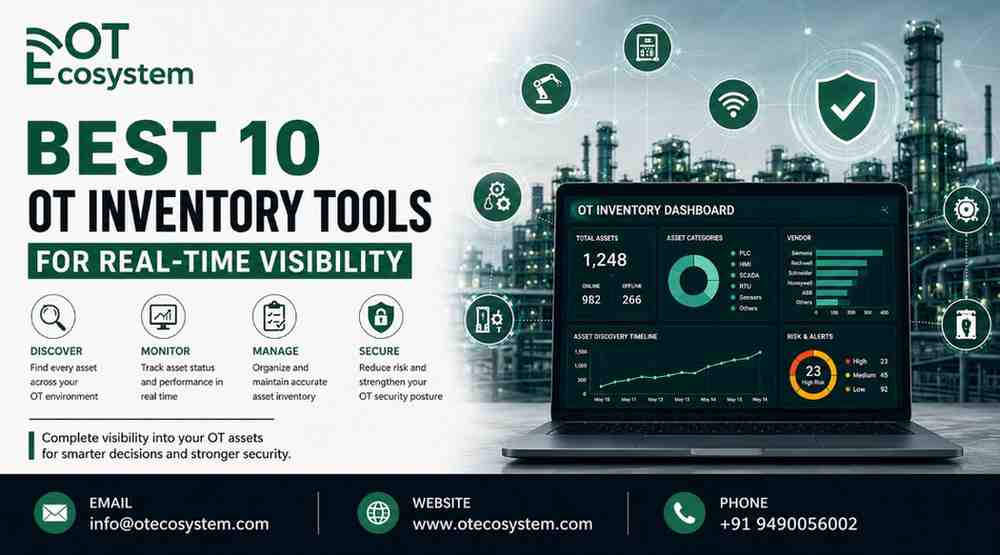 Top 10 OT Inventory Tools for Real-Time Visibility