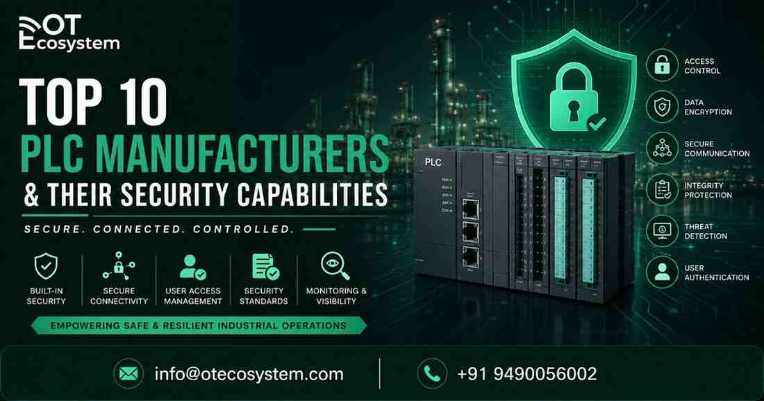 Top 10 PLC Manufacturers & Their Security Capabilities