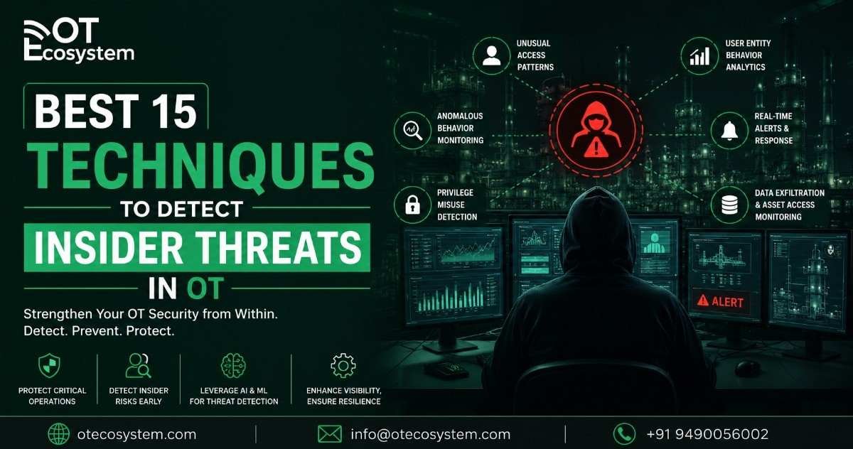 Best 15 Techniques to Detect Insider Threats in OT