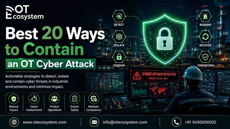 Best 20 Ways to Contain an OT Cyber Attack
