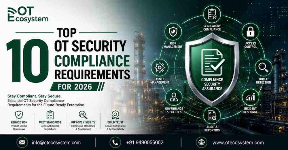Top 10 OT Security Compliance Requirements for 2026