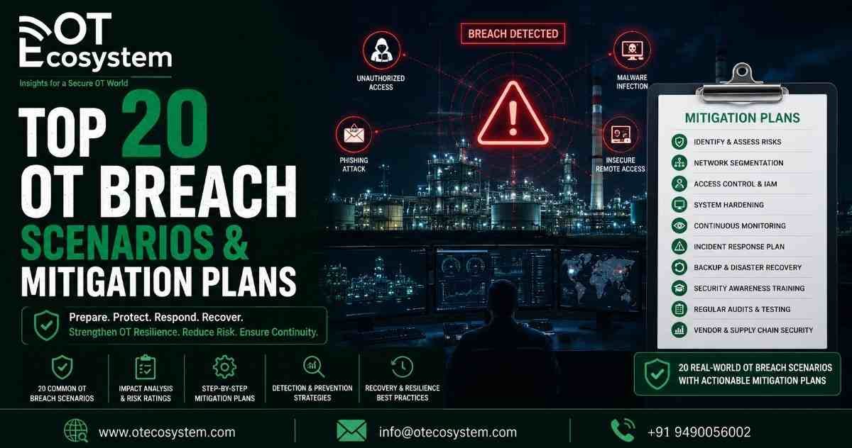 Top 20 OT Breach Scenarios & Mitigation Plans